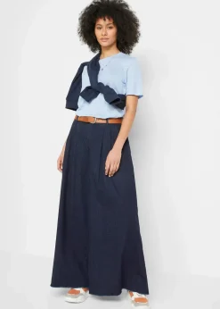 Best Wide-Leg-Jeans, Hosenrock Damen Jeans|Bekleidung·Shirts & Tops