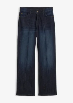 Kinder bonprix Mädchen 9-16 Jahre·Jeans|Wide-Leg-Jeans Mid Waist