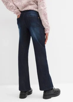 Kinder bonprix Mädchen 9-16 Jahre·Jeans|Wide-Leg-Jeans Mid Waist
