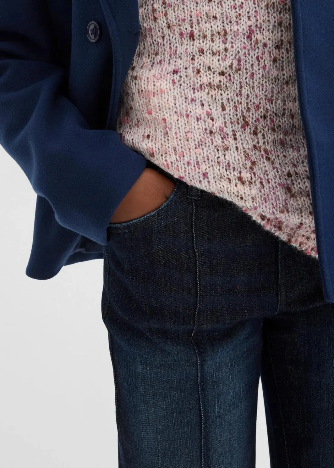 Kinder bonprix Mädchen 9-16 Jahre·Jeans|Wide-Leg-Jeans Mid Waist
