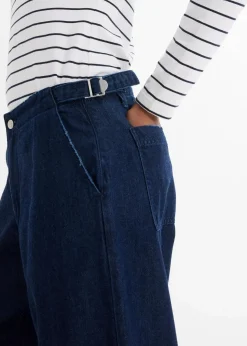 New Wide-Leg-Jeans Mid Waist Damen Bekleidung·Shirts & Tops|Jeans