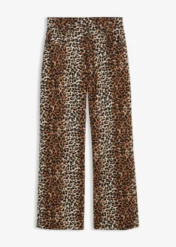 Hot Wide-Leg-Jeans Mid Waist Kinder Mädchen 9-16 Jahre·Jeans