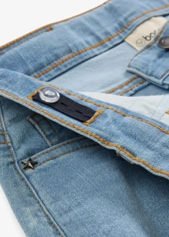 Best Wide-Leg-Jeans Mid Waist Kinder Mädchen 9-16 Jahre·Jeans