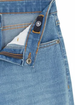 New Wide-Leg-Jeans Mid Waist Kinder Mädchen 9-16 Jahre·Jeans