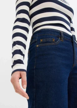 Online Wide-Leg-Jeans, Mid Waist, Full Length Damen Bekleidung·Shirts & Tops|Jeans