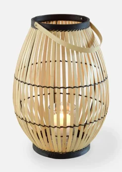 Windlicht mit Glaseinsatz Kerzenhalter