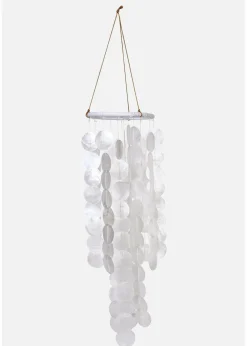 Hot Windspiel mit Capizmuscheln Wohnaccessoires