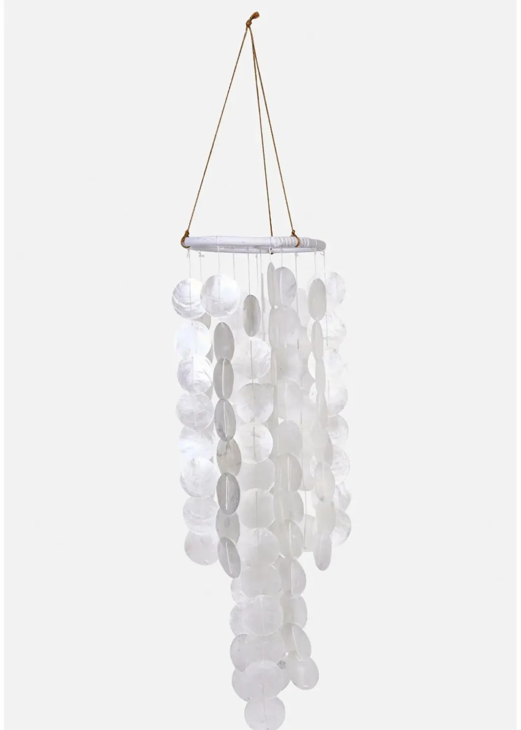 Hot Windspiel mit Capizmuscheln Wohnaccessoires