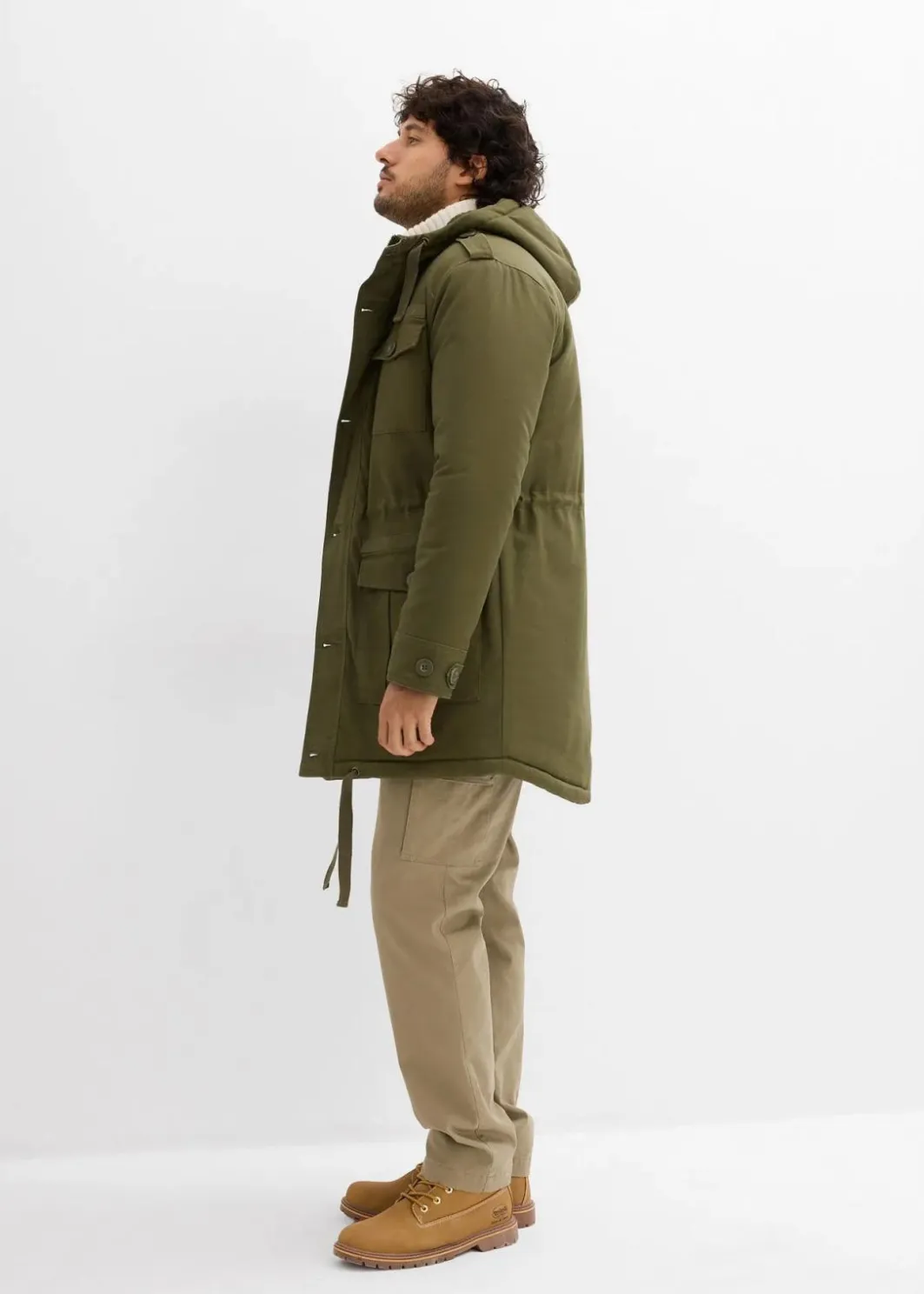Clearance Winter Field-Parka mit Kuschel-Fleece-Futter Herren Jacken & Mäntel|Outdoorbekleidung