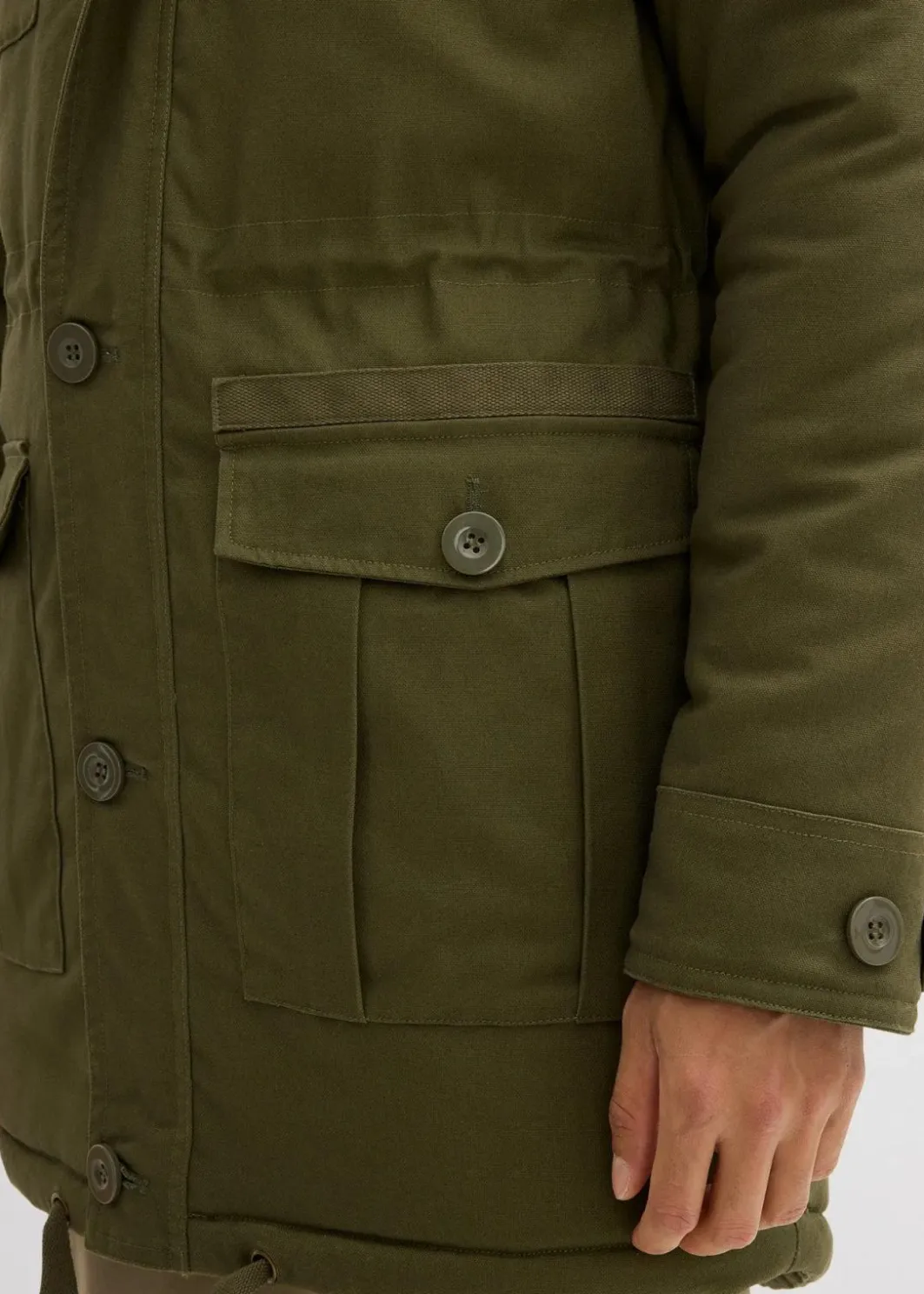 Clearance Winter Field-Parka mit Kuschel-Fleece-Futter Herren Jacken & Mäntel|Outdoorbekleidung