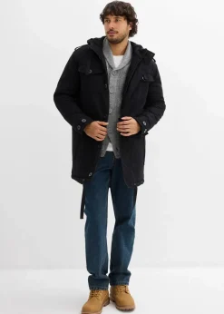Best Winter Field-Parka mit Kuschel-Fleece-Futter Herren Große Größen|Outdoorbekleidung