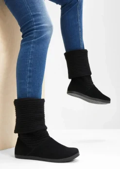 Damen bonprix Gefütterte Winterschuhe|Stiefel|Winter Stiefel