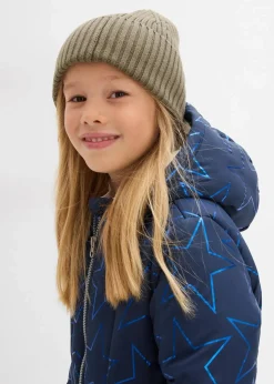 Best Winterjacke in Blousonform mit Teddyfutter, wasserabweisend Kinder Mädchen 2-8 Jahre·Jacken & Outdoor