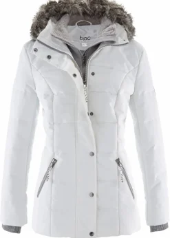 Winterjacke in 2-in1 Optik Damen Jacken & Mäntel|Bekleidung·Hosen