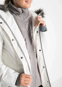 Winterjacke in 2-in1 Optik Damen Jacken & Mäntel|Bekleidung·Hosen