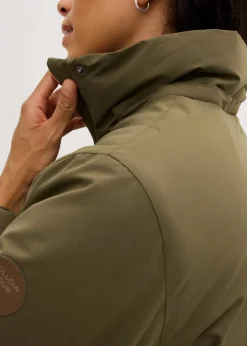 Winterjacke mit aufgesetzen Taschen Damen Nachhaltigere Materialien|Jacken & Mäntel