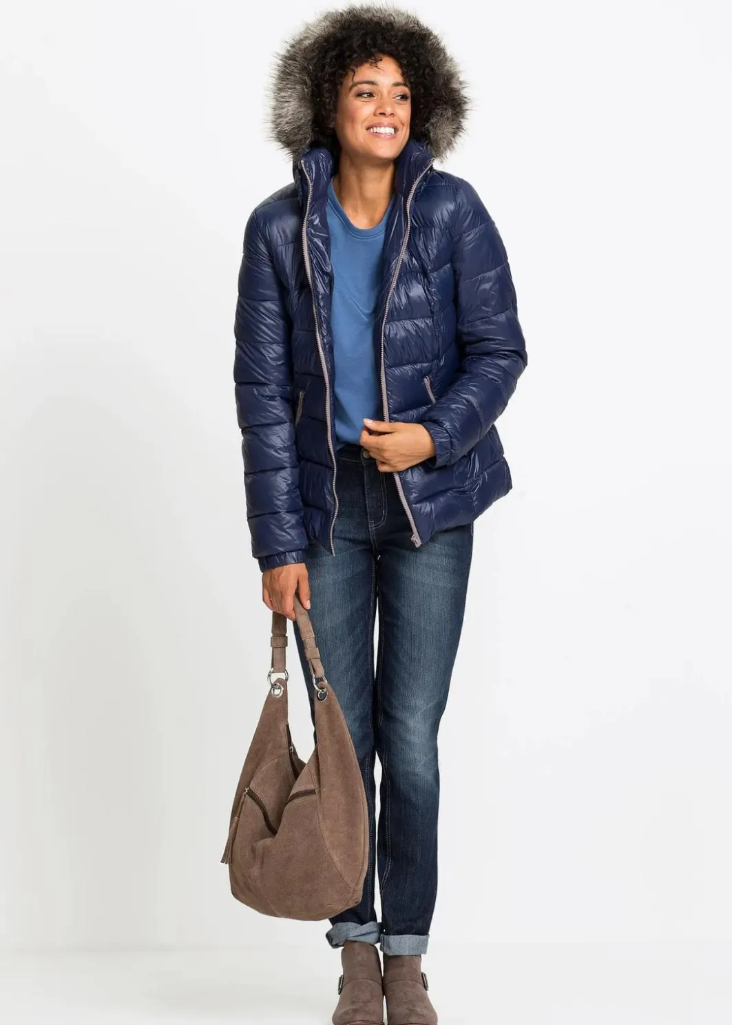 Discount Winterjacke mit Kapuze Damen Bekleidung·Hosen|Jacken & Mäntel