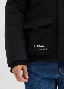 Herren bonprix Große Größen|Jacken & Mäntel|Winterjacke mit Kapuze und vielen praktischen Taschen