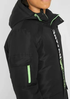 Kinder bonprix Jungen 9-16 Jahre·Jacken & Outdoor|Winterjacke mit sportiven Details und Kapuze