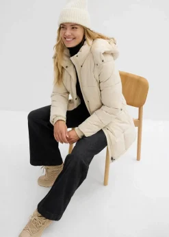 Discount Winterjacke mit verstellbarem Taillenbündchen Damen Bekleidung·Hosen|Jacken & Mäntel