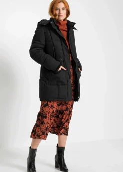 Damen bonprix Jacken & Mäntel|Bekleidung·Hosen|Winterjacke mit verstellbarem Taillenbündchen