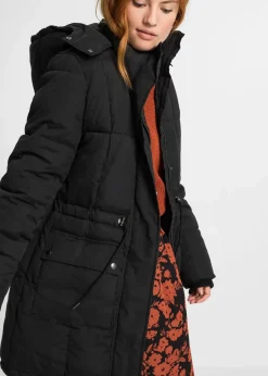 Damen bonprix Jacken & Mäntel|Bekleidung·Hosen|Winterjacke mit verstellbarem Taillenbündchen