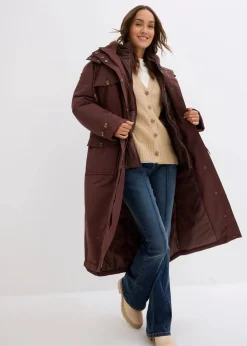 Damen bonprix Jacken & Mäntel|Bekleidung·Hosen|Wintermantel, 2in1 Optik