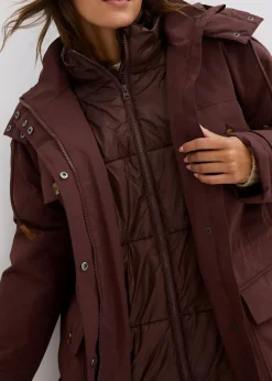 Damen bonprix Jacken & Mäntel|Bekleidung·Hosen|Wintermantel, 2in1 Optik