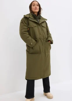 Damen bonprix Jacken & Mäntel|Bekleidung·Hosen|Wintermantel, 2in1 Optik