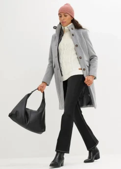 Damen bonprix Bekleidung·Hosen|Jacken & Mäntel|Wintermantel, 2in1 Optik