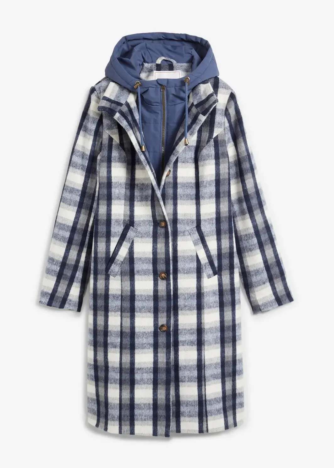 Damen bonprix Bekleidung·Hosen|Jacken & Mäntel|Winter-Mantel, 2in1 Optik