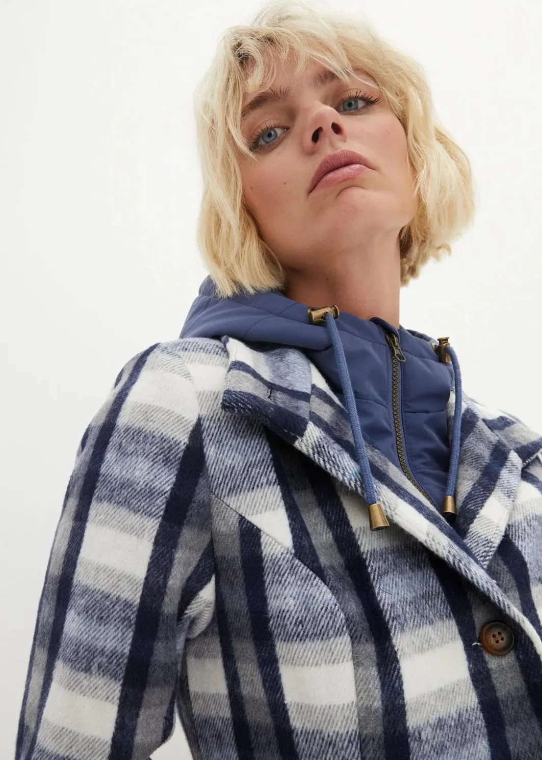 Damen bonprix Bekleidung·Hosen|Jacken & Mäntel|Winter-Mantel, 2in1 Optik