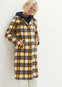 Damen bonprix Jacken & Mäntel|Bekleidung·Hosen|Winter-Mantel, 2in1 Optik