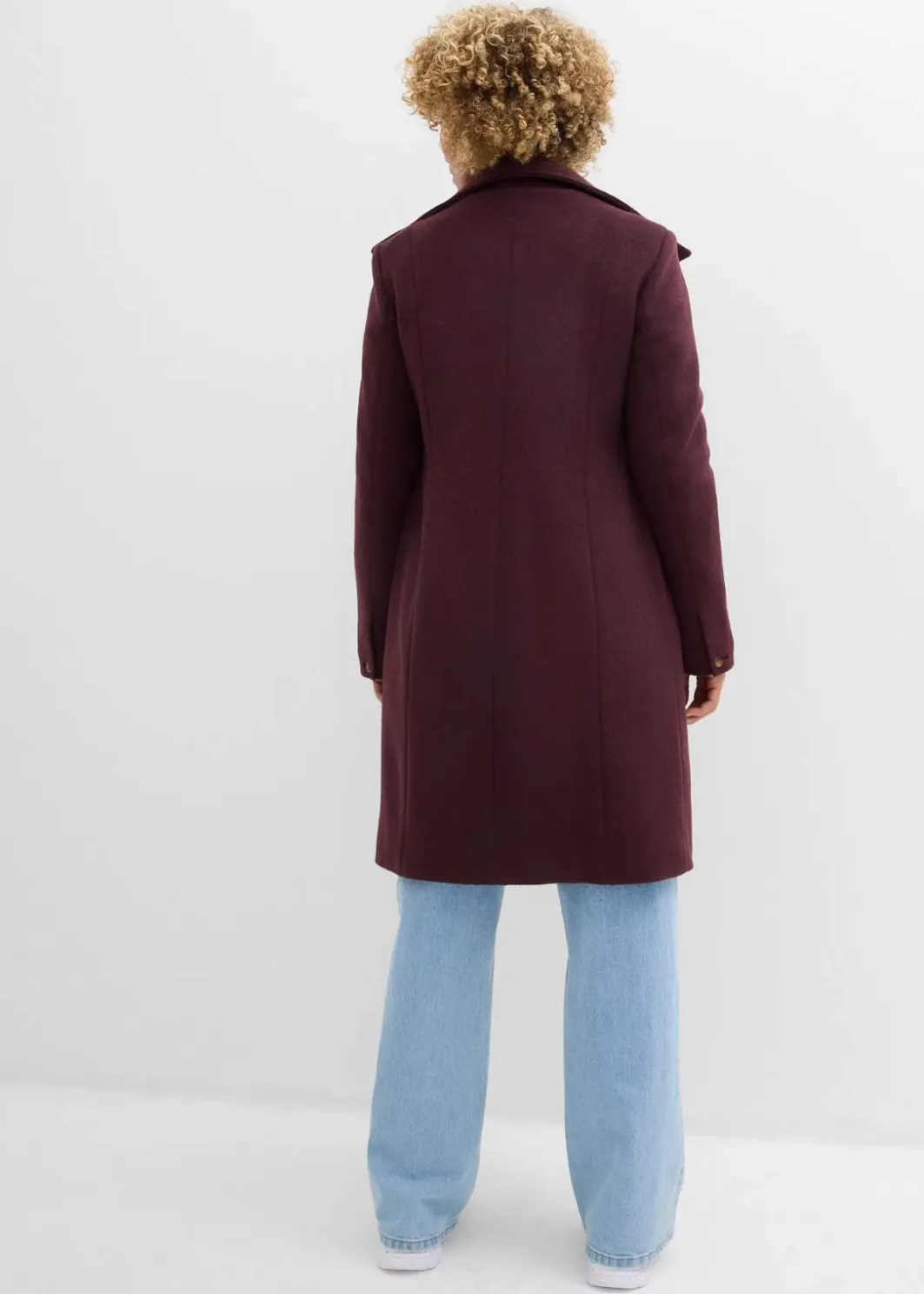 Damen bonprix Jacken & Mäntel|Bekleidung·Hosen|Wintermantel, 2in1 Optik