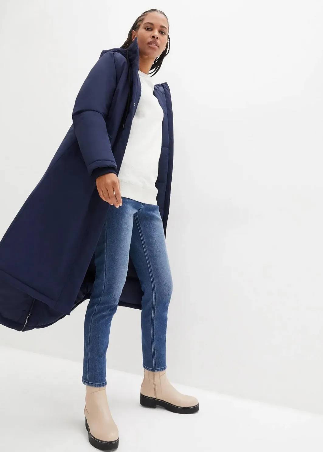 Hot Wintermantel mit Innensteppung Damen Jacken & Mäntel|Bekleidung·Hosen