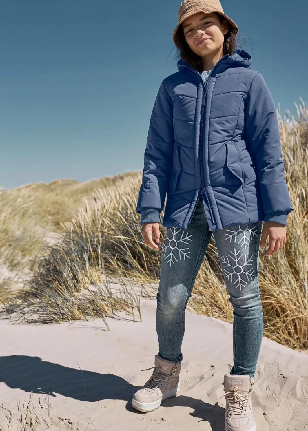 Best Winterparka mit Kapuze, wasserabweisend Kinder Mädchen 9-16 Jahre·Jacken & Outdoor