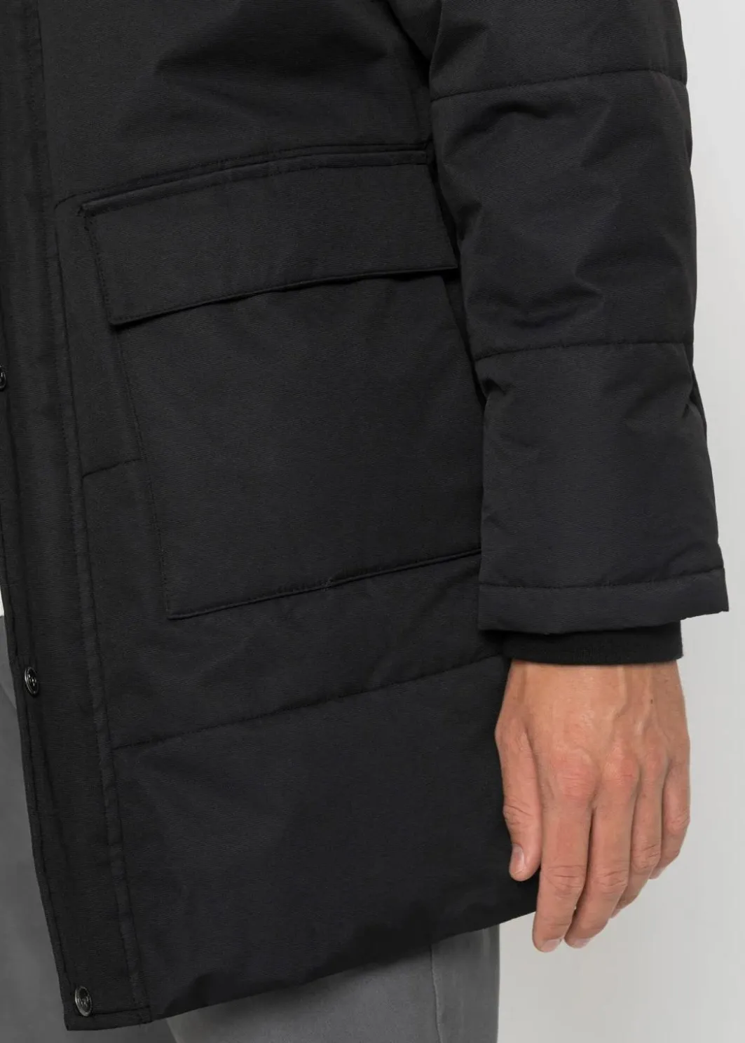 Herren bonprix Große Größen|Jacken & Mäntel|Winter-Parka mit Teddyfutter und abnehmbarer Kapuze