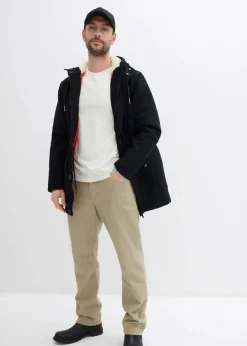 Discount Winter-Parka mit Teddy-Kapuze Herren Große Größen|Jacken & Mäntel