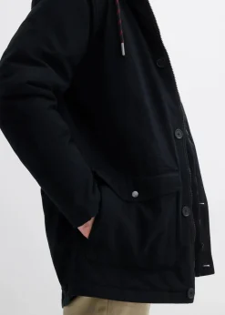 Discount Winter-Parka mit Teddy-Kapuze Herren Große Größen|Jacken & Mäntel