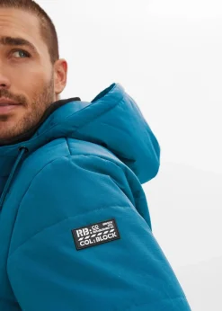 Herren bonprix Jacken & Mäntel|Große Größen|Winter-Steppjacke in Blousonform mit Kapuze