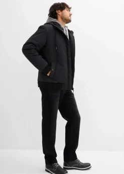Herren bonprix Große Größen|Jacken & Mäntel|Winter-Steppjacke in Blousonform mit Kapuze