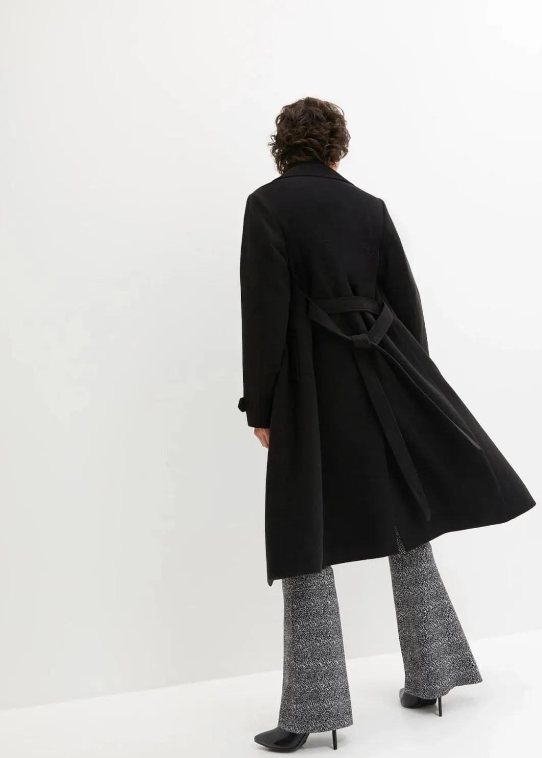 Hot Winter-Trenchcoat in Wolloptik Damen Bekleidung·Hosen|Jacken & Mäntel