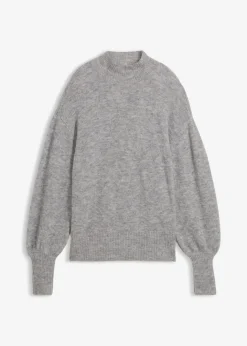 Hot Wollpullover mit Alpakawolle Damen Pullover & Strickjacken|Strickmode