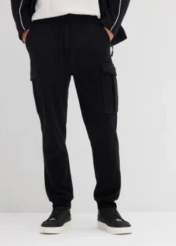 Herren bonprix Sweat|Hosen|wärmende Cargohose in Fleece-Qualität, Regular Fit