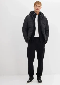 Herren bonprix Sweat|Hosen|wärmende Cargohose in Fleece-Qualität, Regular Fit