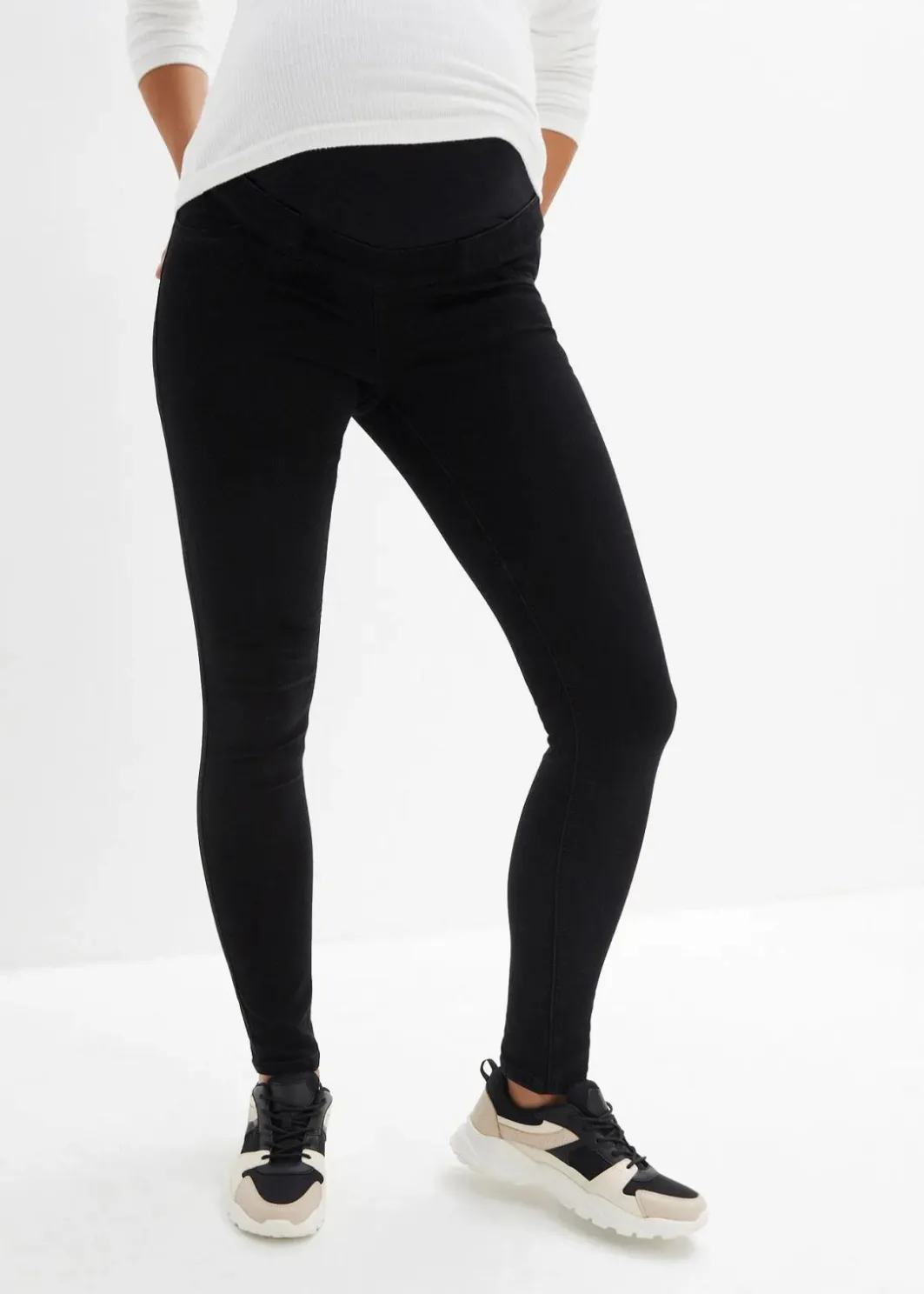 Damen bonprix Bekleidung·Blazer|Umstandsmode|Wärmende Umstandsjeggings mit leicht angerauter Innenseite