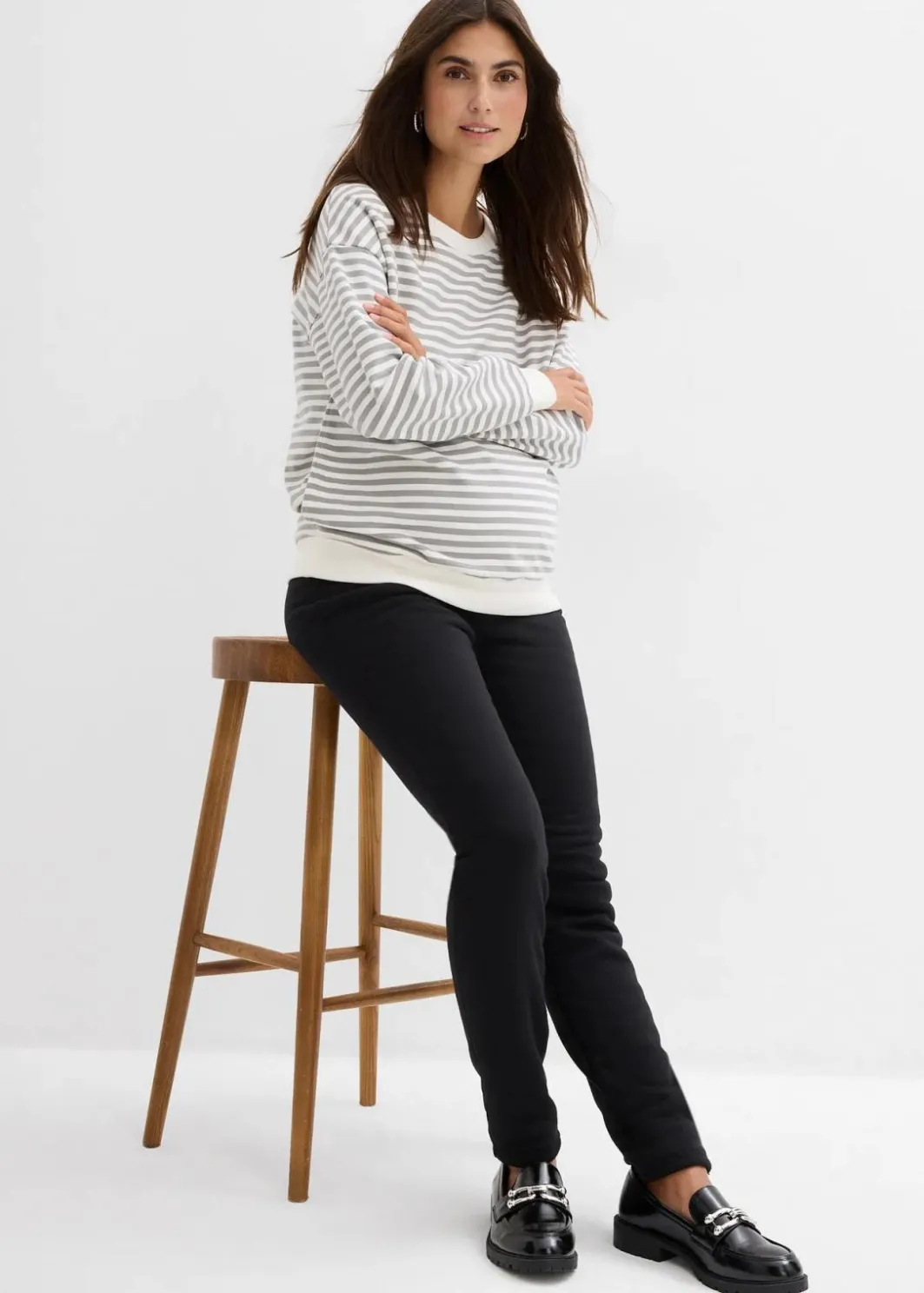 Online Wärmende Umstands-Leggings mit Teddyfutter Damen Umstandsmode