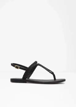 Online Zehenstegsandalen in Flecht-Optik Damen Sommerschuhe|Strandmode